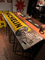Michelin emaille reclame bord, Ophalen of Verzenden, Gebruikt, Reclamebord