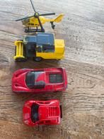 Siku helicopter ferrari matchbox, Kinderen en Baby's, Speelgoed | Speelgoedvoertuigen, Ophalen, Gebruikt