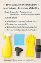 Betrouwbare Schoonmaakster Beschikbaar