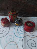 4 chinese opbergdoosjes, Huis en Inrichting, Woonaccessoires | Overige, Ophalen, Gebruikt