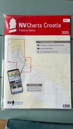 NV Charts Croatia - Trieste to Vodice - 2025 - met licentie, Watersport en Boten, Ophalen, Zo goed als nieuw, Minder dan 15 m²
