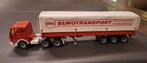 Siku 3412 Mercedes -Benz 2232 Eurotransport, Ophalen, Zo goed als nieuw, Bus of Vrachtwagen, SIKU