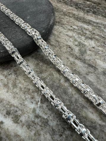 Prachtige 925 zilveren magnum ketting beschikbaar voor biedingen