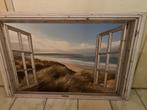 Canvas strand / doorkijk xl €15,- afhaal, Ophalen, Nieuw
