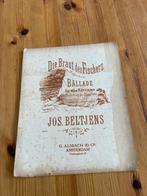Jos. Beltjens - die braut des fischers - de visschersbruid, Zang, Gebruikt, Ophalen of Verzenden, Artiest of Componist