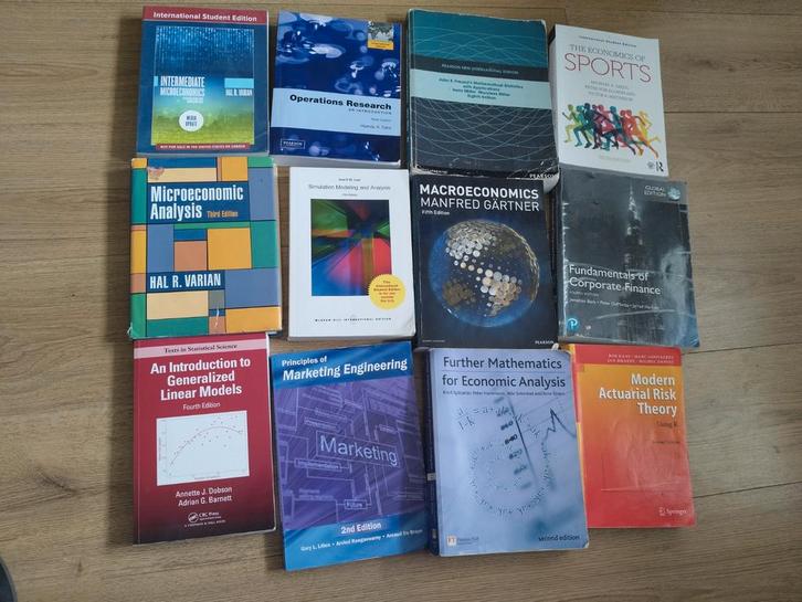 Boeken Econometrics & Operations Research, Boeken, Studieboeken en Cursussen, WO, Beta, Ophalen of Verzenden