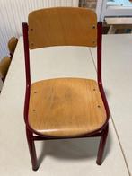 Oude schoolstoeltjes, Vijf, Zes of meer stoelen, Metaal, Retro, Zo goed als nieuw