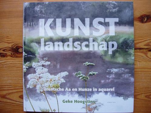 Kunstlandschap Drentsche  AA en Hunze in aquarel. Hoogstins, Boeken, Kunst en Cultuur | Beeldend, Zo goed als nieuw, Schilder- en Tekenkunst