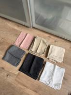 linnen servetten H&M pure stone washes roze wit beige zwart, Ophalen of Verzenden