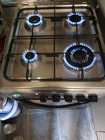 Indesit fornuis met elektrische heteluchtoven Werkt Perfect, Ophalen, Minder dan 85 cm, Grill, 4 kookzones