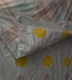 Ikea overtrek -ruit/stippels -140x210 -goed -2x beschikbaar, Ophalen of Verzenden, Gebruikt, Eenpersoons, Dekbedovertrek