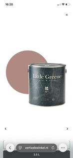 Nieuw! 5 liter Little Greene verf in blush, Ophalen, Overige kleuren, 5 tot 10 liter, Nieuw