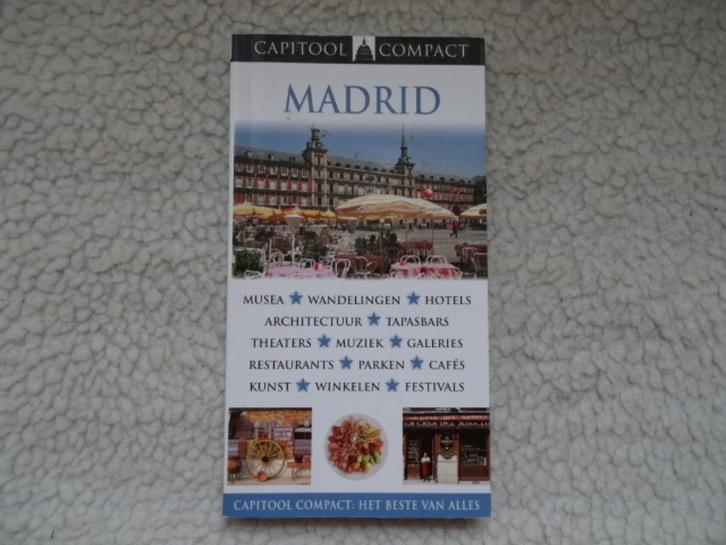 capitool compact reisgids Madrid, Boeken, Reisgidsen, Zo goed als nieuw, Reisgids of -boek, Europa, Capitool, Ophalen of Verzenden