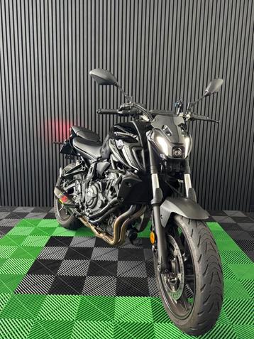 Yamaha MT-07 2024 A2 – zwart | 8200 km 3 maanden garantie beschikbaar voor biedingen