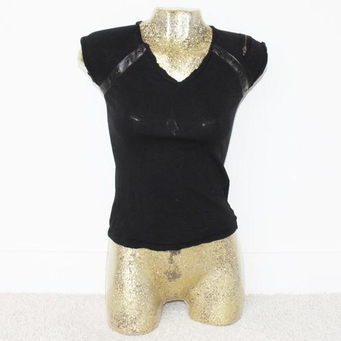 Kookaï Topje - 84 (S) € 25,-, Kleding | Dames, Tops, Zo goed als nieuw, Maat 36 (S), Zwart, Zonder mouw, Ophalen of Verzenden