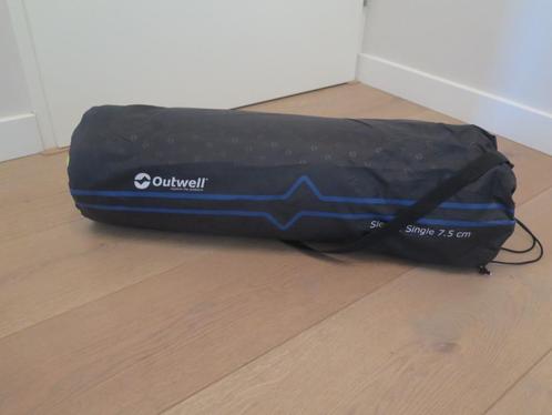 Zelfopblaasbare Slaapmat 7,5cm Outwell Sleeping Single, Caravans en Kamperen, Slaapmatten, Zo goed als nieuw, 1-persoons, Ophalen of Verzenden