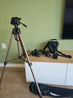 Nikon D3100 met batterij, lenzen 18-55, 55-200, statief &tas, Audio, Tv en Foto, Fotocamera's Digitaal, Spiegelreflex, Ophalen of Verzenden