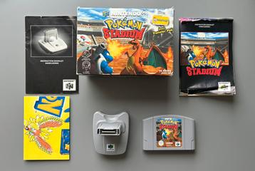 Pokémon Stadium N64 - Compleet met Doos en Handleiding