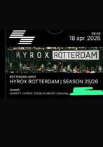 Hyrox rotterdam charity tickets open double mixed, Tickets en Kaartjes, Evenementen en Festivals, Twee personen