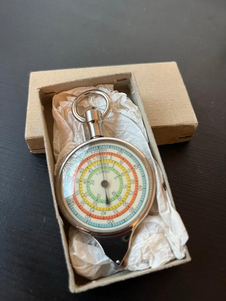 Curvimeter in originele verpakking, Antiek en Kunst, Antiek | Gereedschap en Instrumenten, Ophalen of Verzenden