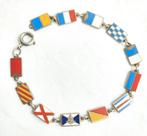 Hapag Lioyd geëmailleerd vlaggen armband scheepvaart, Verzamelen, Scheepvaart, Ophalen of Verzenden, Zo goed als nieuw