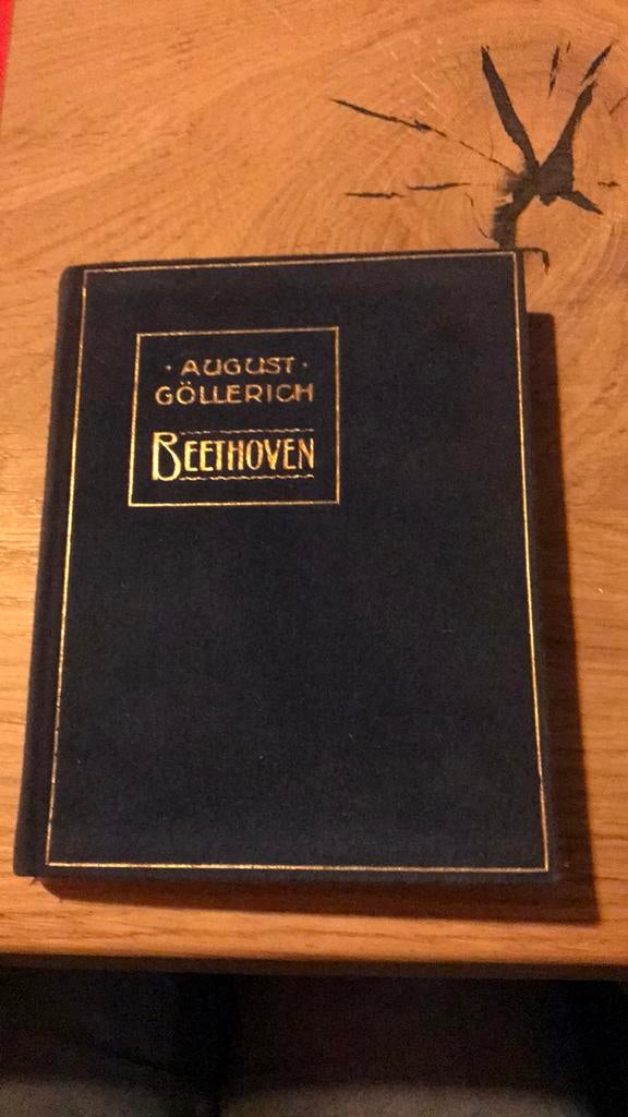 Beethoven van August Gollerich 1933,, Boeken, Ophalen of Verzenden, Gelezen, Overige