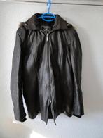 Bruine leren winterjas L/XL, Ophalen of Verzenden, Gedragen, Maat 42/44 (L), Bruin