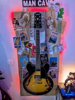 Epiphone ES-335 vintage sunburst, Muziek en Instrumenten, Ophalen of Verzenden, Zo goed als nieuw, Semi-solid body, Epiphone