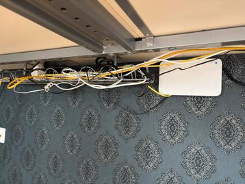 Wit Ikea Galant hoek bureau - afbeelding 11