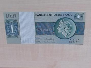 bankbiljet Brazilie (1 cruzeiro) beschikbaar voor biedingen
