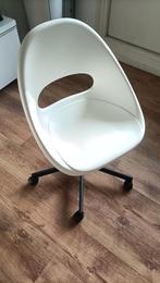 IKEA LOBERGET / MALSKÄR bureaustoel, Huis en Inrichting, Bureaustoelen, Ophalen, Zo goed als nieuw, Wit, Bureaustoel
