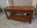 Teak Sidetable OPRUIMING, Huis en Inrichting, Ophalen, TEAK, 100 tot 150 cm, Teakhout