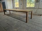 Authentieke Boerentafel - abdijtafel - landelijk tafel, Ophalen, Gebruikt, 200 cm of meer, 50 tot 100 cm
