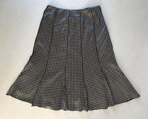 Hirsch satijnen rok, maat L/XL (40/42), Kleding | Dames, Rokken, Zo goed als nieuw, Maat 42/44 (L), Onder de knie, Ophalen of Verzenden