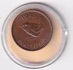 UK Farthing 1945 met randtikje, Verzenden, Overige landen, Losse munt