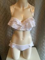 Witte push up bikini 80D en 38 (2B29), Tweedehands verkoop, Tweedehands verkoop, Wit, Ophalen of Verzenden