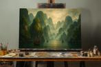 Ha Longbaai Vietnam schilderij - op aanvraag, Ophalen of Verzenden
