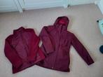 ZGAN Vaude 3-in-1 jas bordeaux rood maat S, Ophalen of Verzenden, Zo goed als nieuw, Vaude, Maat 36 (S)