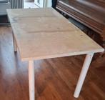 Houten tafel/ bureau, Huis en Inrichting, Tafels | Eettafels, Ophalen, Gebruikt, 100 tot 150 cm, 50 tot 100 cm