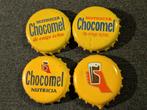 Oude Nutricia Chocomel Kroonkurken - Set van 4, Verzamelen, Ophalen of Verzenden, Gebruikt, Flesje(s), Overige merken