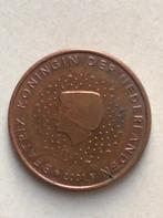 Misslag 5 Euro Cent 2001 Beatrix, Postzegels en Munten, Penningen en Medailles, Nederland, Ophalen of Verzenden