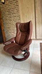 Relaxfauteuil Wing Classic | Stressless, Ophalen, Zo goed als nieuw, 50 tot 75 cm