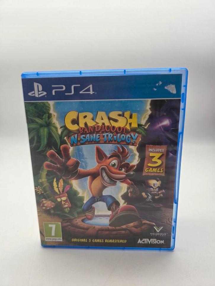 Crash Bandicoot N. Sane Trilogy - PS4, Spelcomputers en Games, Games | Sony PlayStation 4, Ophalen of Verzenden