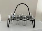 Standaard met glazen, Huis en Inrichting, Keuken | Servies, Ophalen of Verzenden, Glas, Overige stijlen, Glas of Glazen