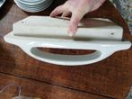 Grote Vintage inbouw zeepbak met handgreep / ophang handdoek, Ophalen of Verzenden, Zo goed als nieuw, Wit, Overige typen