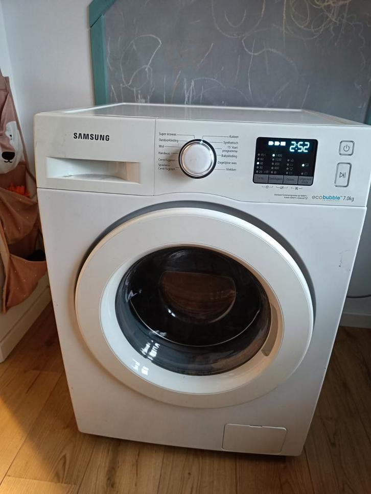 Defecte Samsung Eco Bubble Wasmachine, Witgoed en Apparatuur, Wasmachines, Niet werkend, Voorlader, 6 tot 8 kg, 85 tot 90 cm, 1200 tot 1600 toeren
