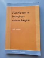Filosofie van de bewegingswetenschappen., Boeken, Studieboeken en Cursussen, Ophalen of Verzenden, WO, Alpha, J.w. I. Tamboer
