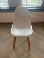8x Witte Zitstoelen - Scandinavisch Design, Huis en Inrichting, Stoelen, Ophalen, Gebruikt, Wit, Vijf, Zes of meer stoelen