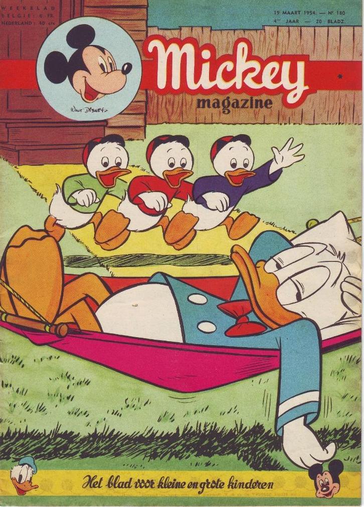 1952-1954 Mickey Magazines Walt Disney in mooie staat, Boeken, Strips | Comics, Zo goed als nieuw, Meerdere comics, Europa, Ophalen of Verzenden