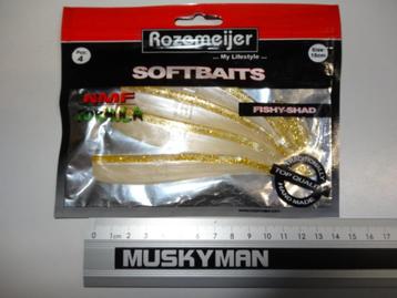 Kunstaas: Rozemeijer Fishy Shad 15 cm Shads beschikbaar voor biedingen